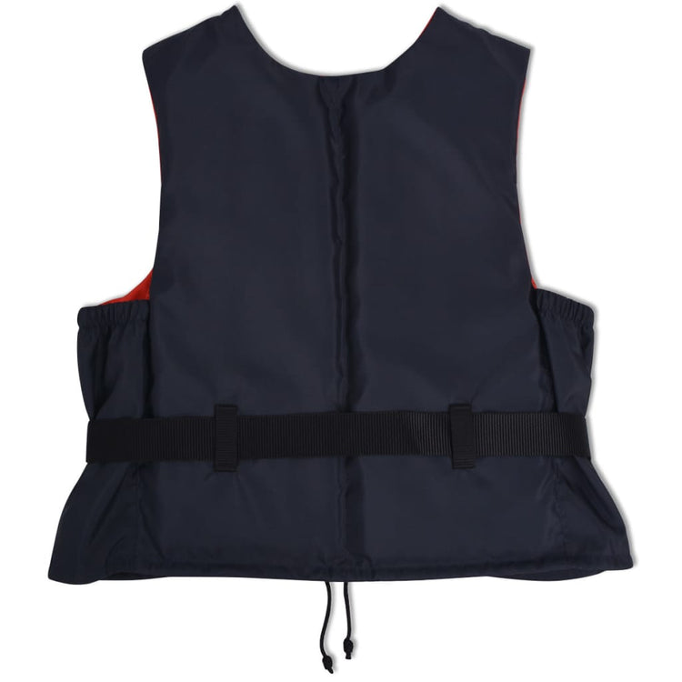 Vidaxl Schwimmweste 50 n 90+ kg Marineblau