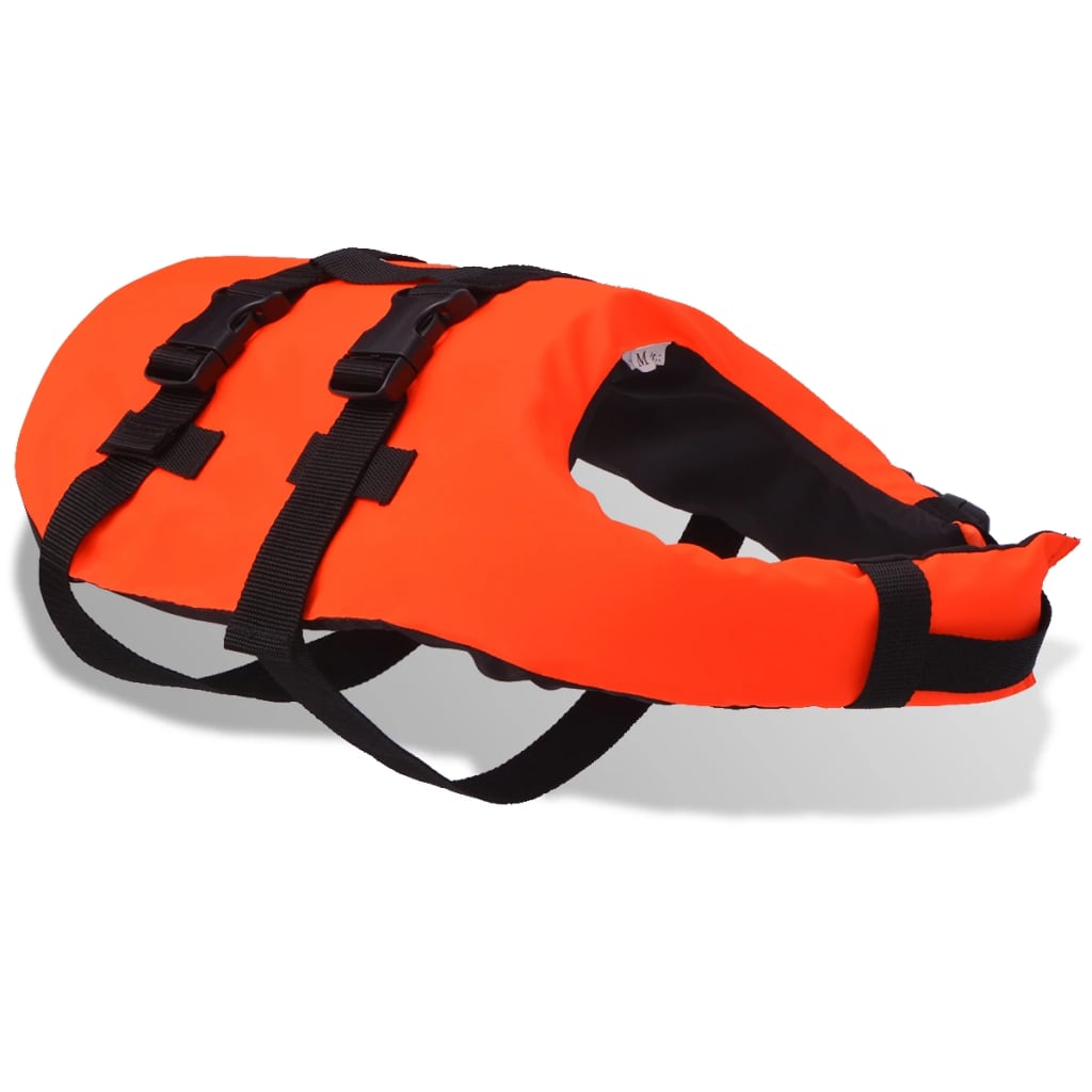 Vidaxl Hund Schwimmweste l Orange