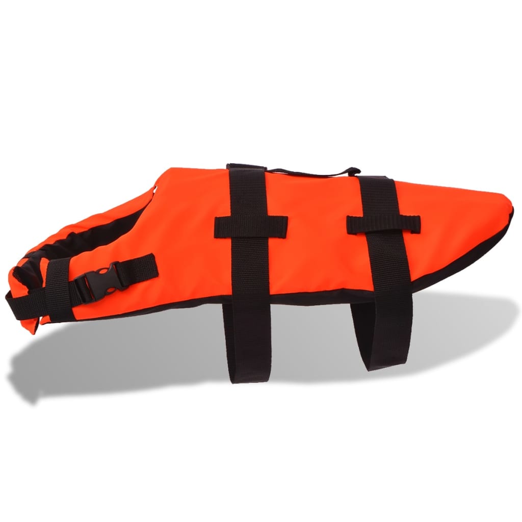 Vidaxl Hund Schwimmweste l Orange