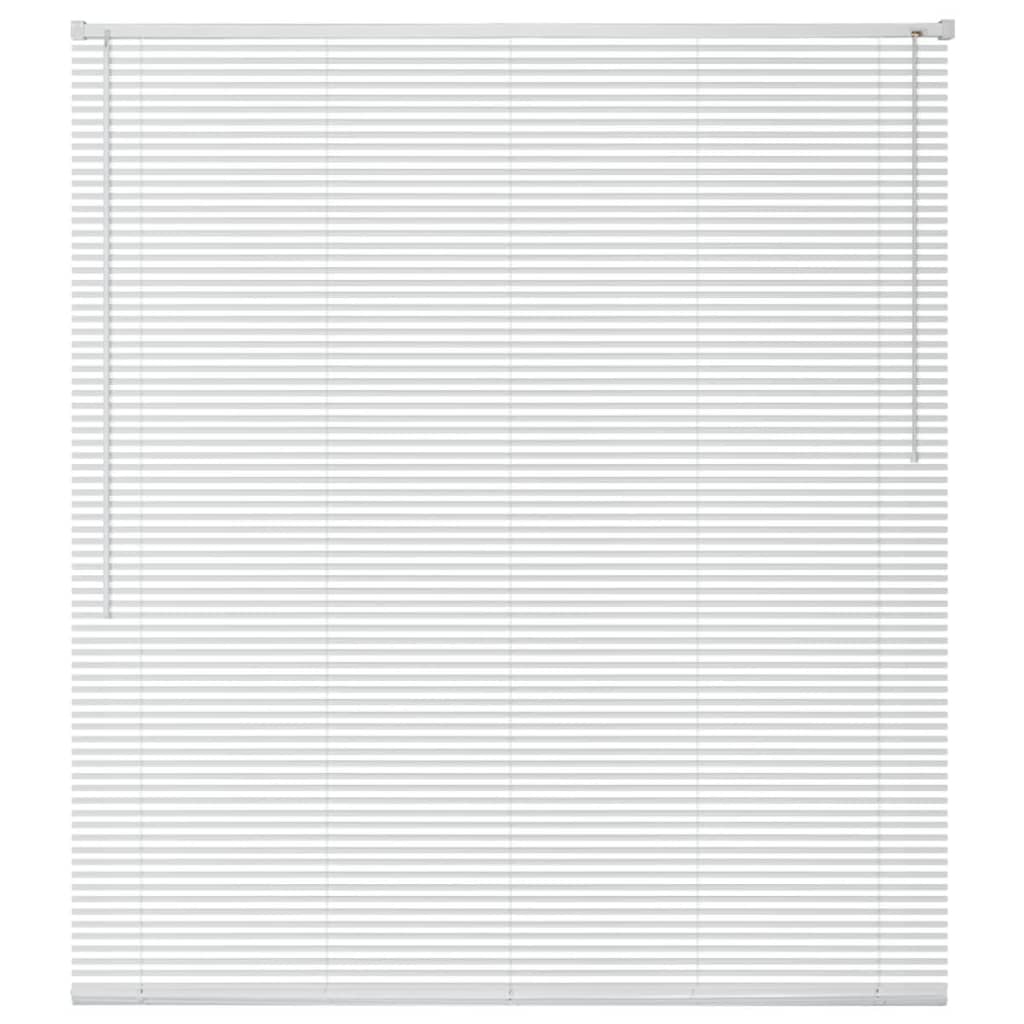 Vidaxl Sun Protection Aluminium 140x160 cm Weiß