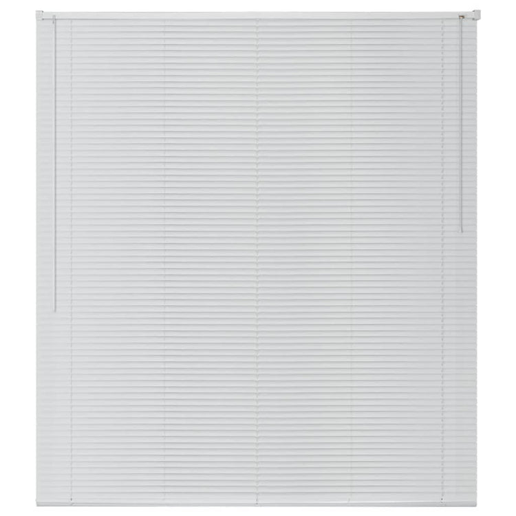 Vidaxl Sun Protection Aluminium 140x160 cm Weiß