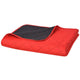 VIDAXL DOPLE -SANDEL -STECKT -BETSPREAD ROT UND Schwarz 220x240 cm