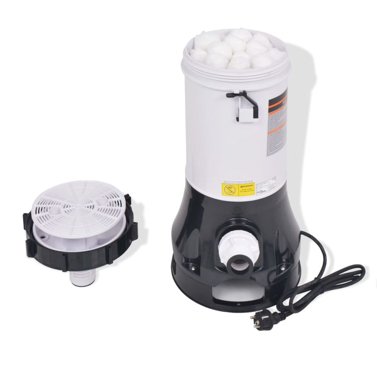 Vidaxl Schwimmbadfilterpumpe für Schwimmbäder 185 W 4,4 m³ u