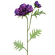 Grundlegende künstliche Blume lila Anemoon 41 cm