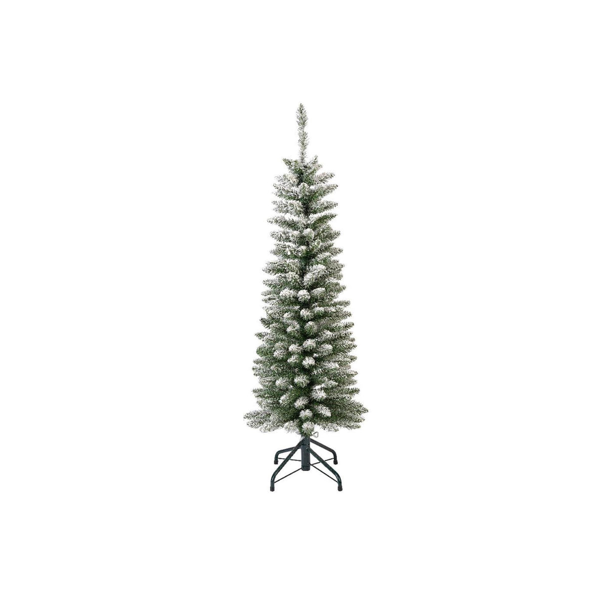 Everlands Weihnachtsbaum Bleistiftkiefer schneebedeckt ø50xh180cm