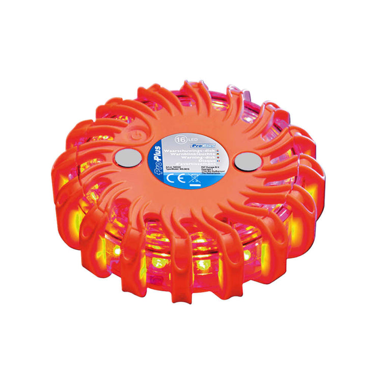 Proplus Warnscheibe 16 LEDs Orange 540322