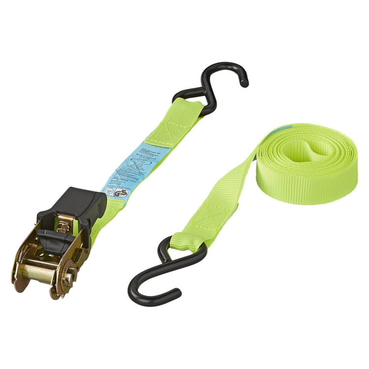 Proplus 4-teiliges Bandband-Set mit Ratschen und 2 Hooks 5 M 320205