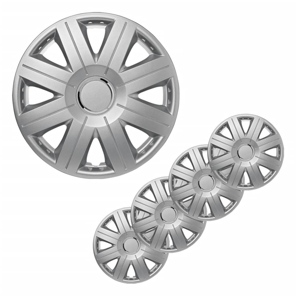 PREPLUS HUBCAPS 4 ST COSMOS 13 '' Silberfarben