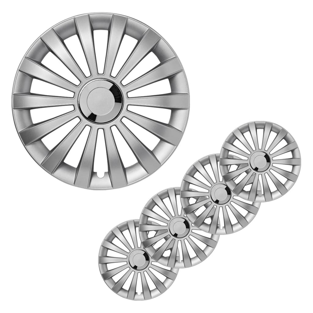 PREPLUS HUBCAPS 4 ST MERIDIAN 15 '' Silberfarben