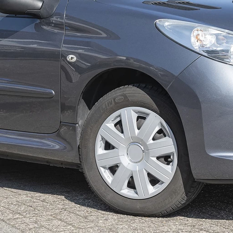 PREPLUS HUBCAPS 4 ST MERIDIAN 15 '' Silberfarben