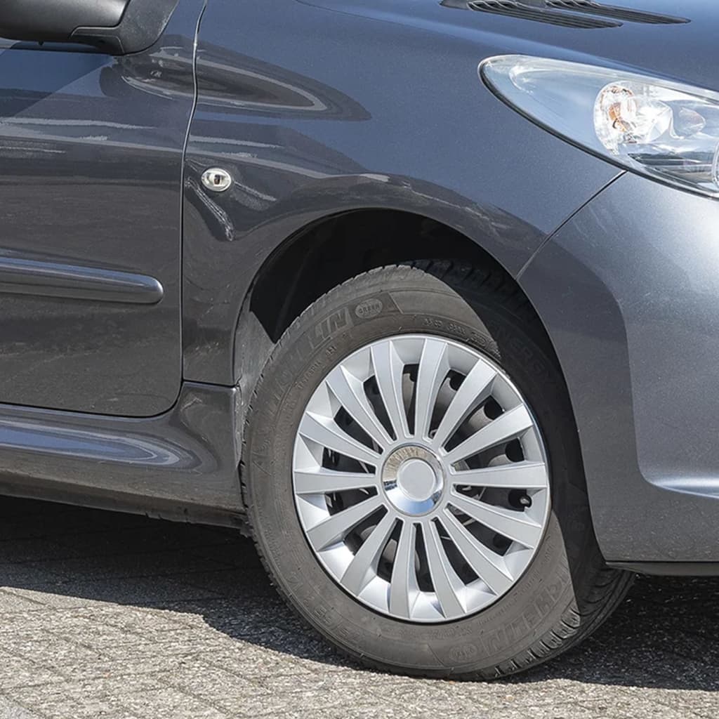PREPLUS HUBCAPS 4 ST MERIDIAN 16 '' Silberfarben