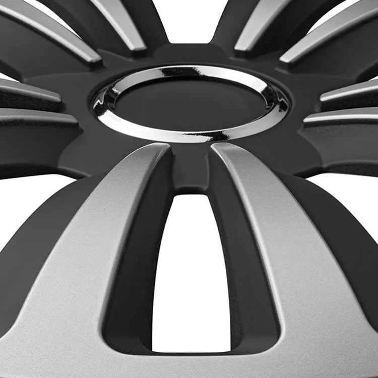Proplus Hubcaps 4 St Terra 16 '' Silber farbig und schwarz