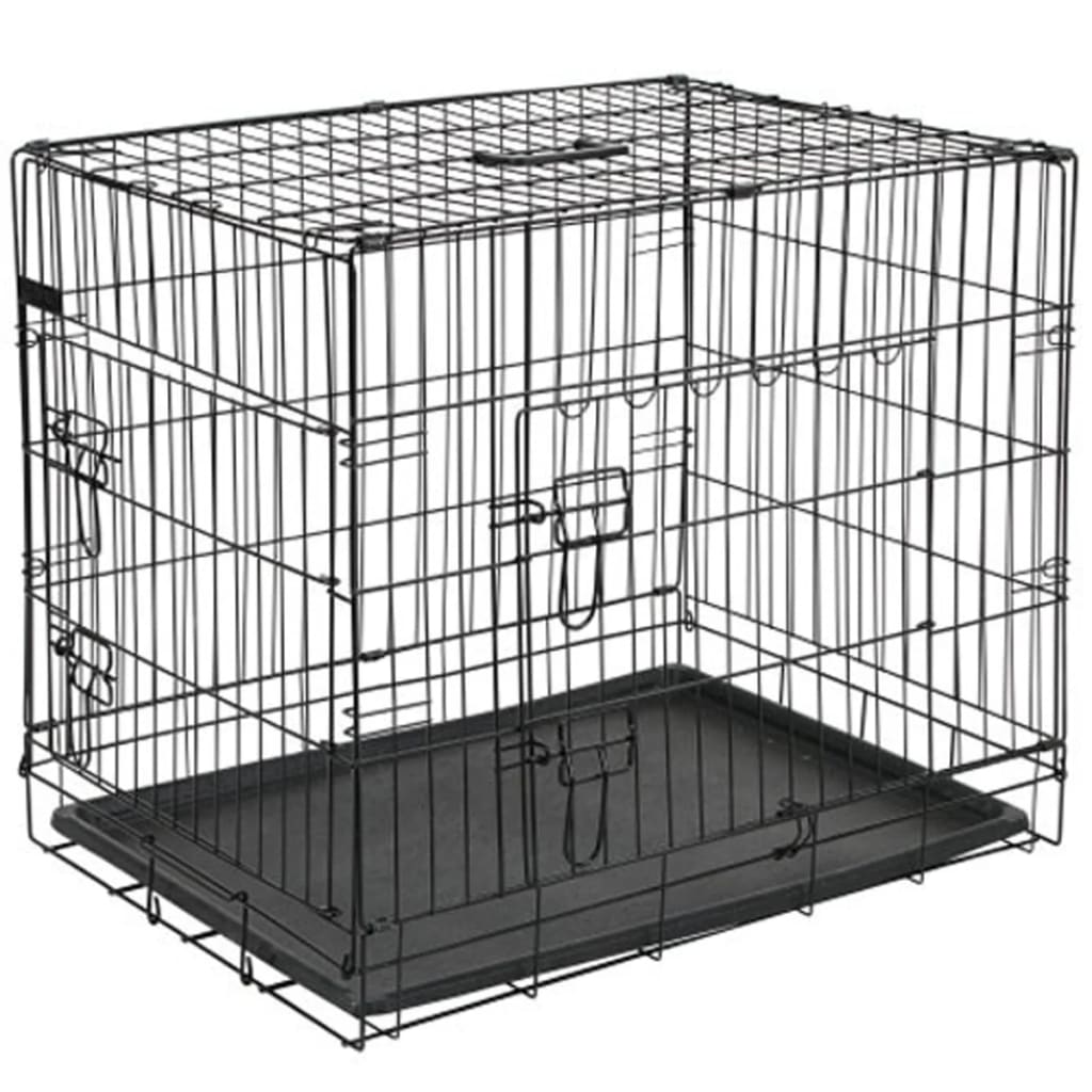 @pet @pet Dog Bench 107x70x77.5 cm Metall Black 15004