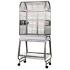 Starke starke Papagei Cage Villa Nora 67.7x51.5x154 cm Grau 93083