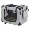 @pet @pet Dog Travel Basket Nylon 90x61x65 cm Grau 11074