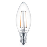 Philips LEDClassic 25W (2W) B35 E14 WW CL ND 1BC 4 Beleuchtung - afbeelding 2