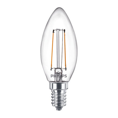 Philips LED kann 25w B35 E14 warmes Weiß lampen