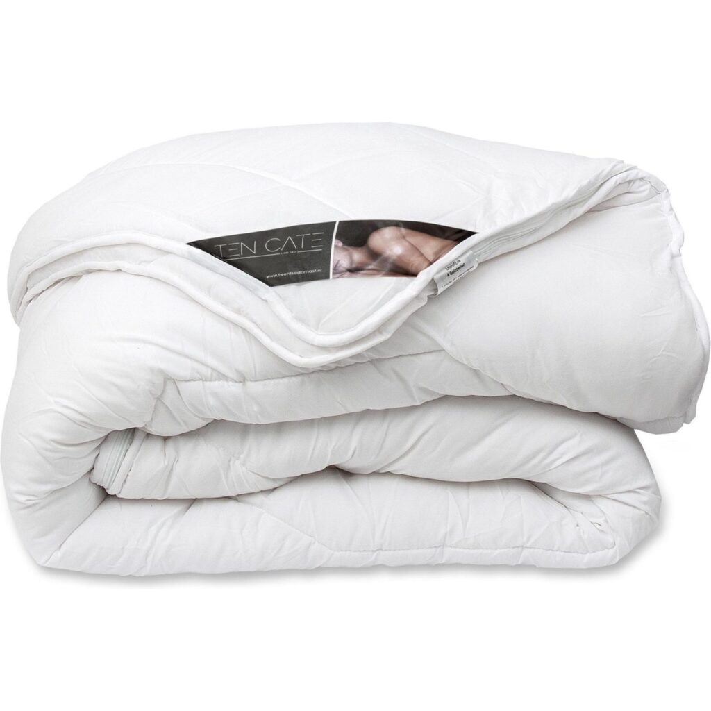 Zehn Cate Ten Cate Luxus 4-Jahreszeiten Duvet 200x200 cm mit Pressebutter weiß