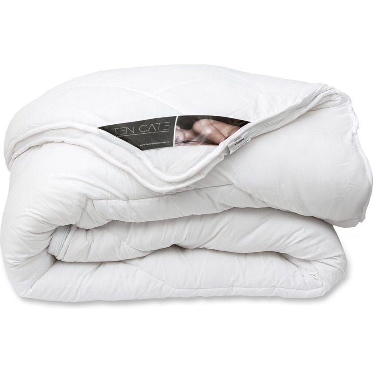 Zehn Cate Ten Cate Luxus 4-Jahreszeiten Duvet 240x220 cm mit Druckknöpfen weiß