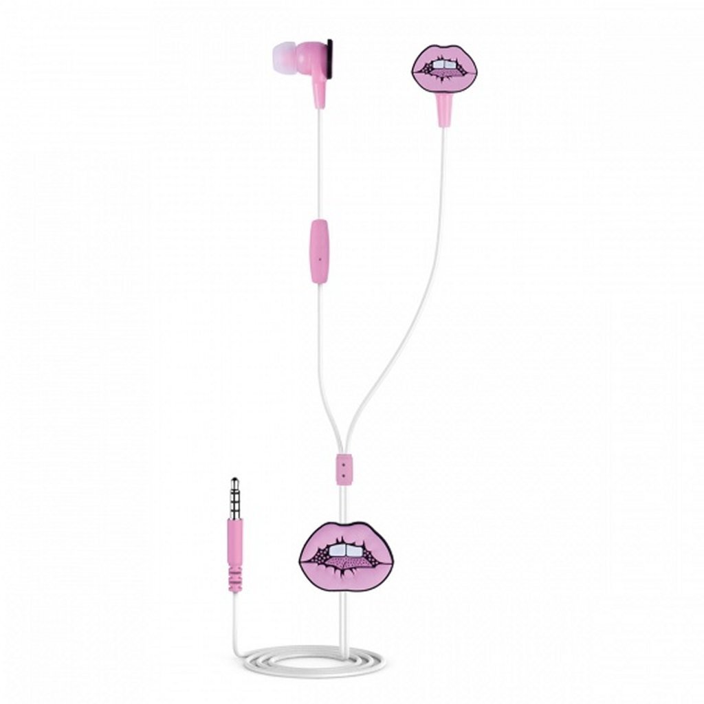 Kangaro Kangaro K-58191005 Dresz In-Ear-Ohrstöpsel Lippen rosa