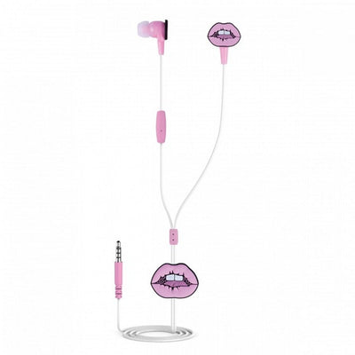 Kangaro Kangaro K-58191005 Dresz In-Ear-Ohrstöpsel Lippen rosa