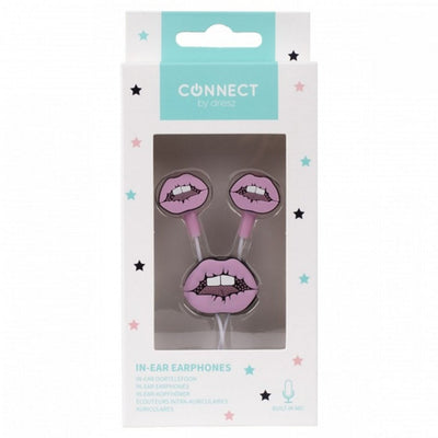 Kangaro Kangaro K-58191005 Dresz In-Ear-Ohrstöpsel Lippen rosa