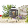 Redfire Redfire Vuurkorf Kansas um Black Steel 85019