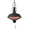 Gespenrter Gefangener Hang mit Indus 2100 W Halogenschwarz RSH16