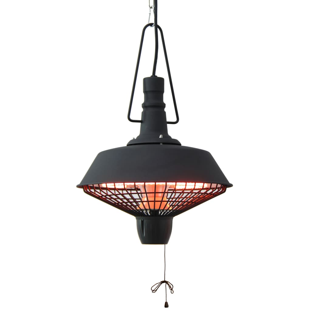Gespenrter Gefangener Hang mit Indus 2100 W Halogenschwarz RSH16