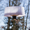 Gespannte Gespenge Terrassenheizung Artix kompakt 1500 W Halogene Weiße Artix C-HW