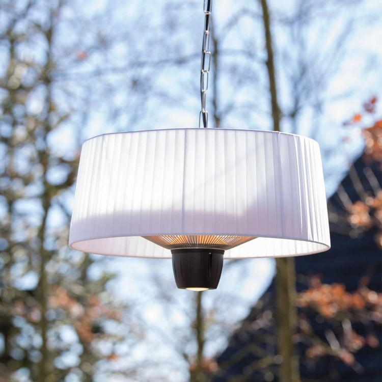 Gespannte Gespenge Terrassenheizung Artix kompakt 1500 W Halogene Weiße Artix C-HW