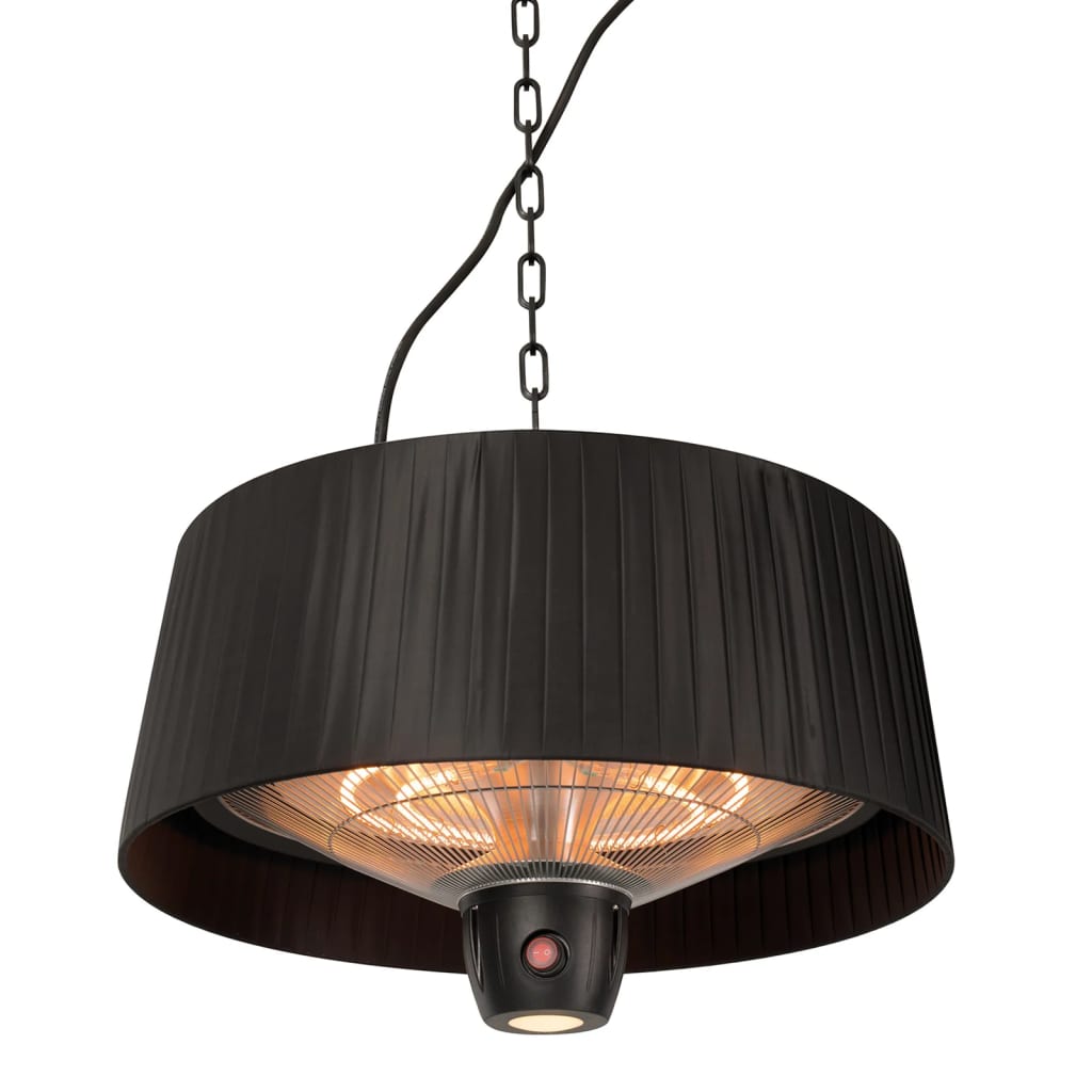 Gespannte Gespenge Terrassenheizung Artix Compact 1500 W Halogen Schwarze Artix C-HB