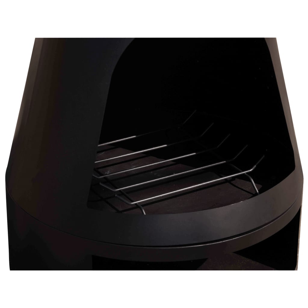 Redfire Redfire Kamin Kingston 160x60 cm Stahl mattschwarz