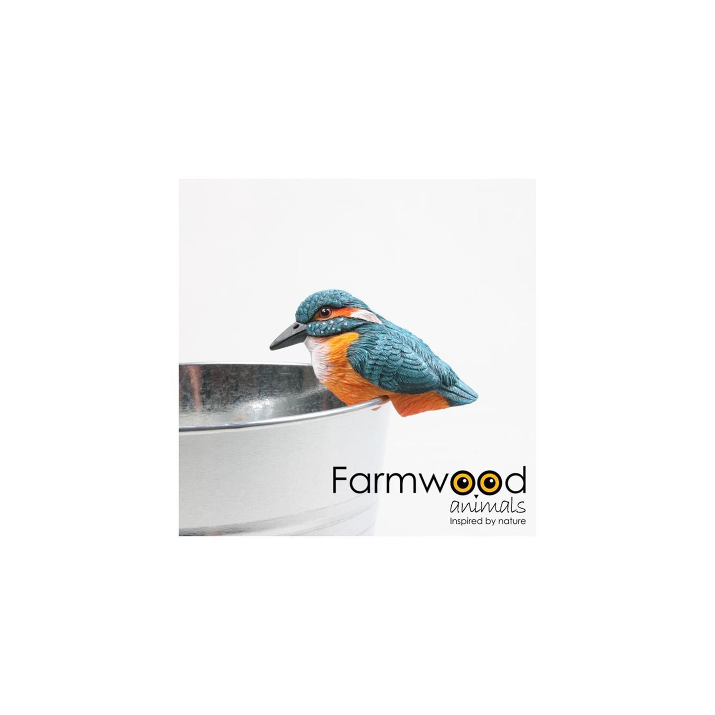 Farmwood Tiere Topfaufhänger Vogel Eisvogel