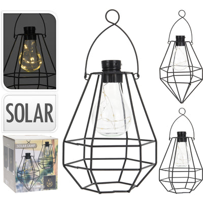 Basis -Glühbirne LED -Draht Lantar schwarzer Assorti