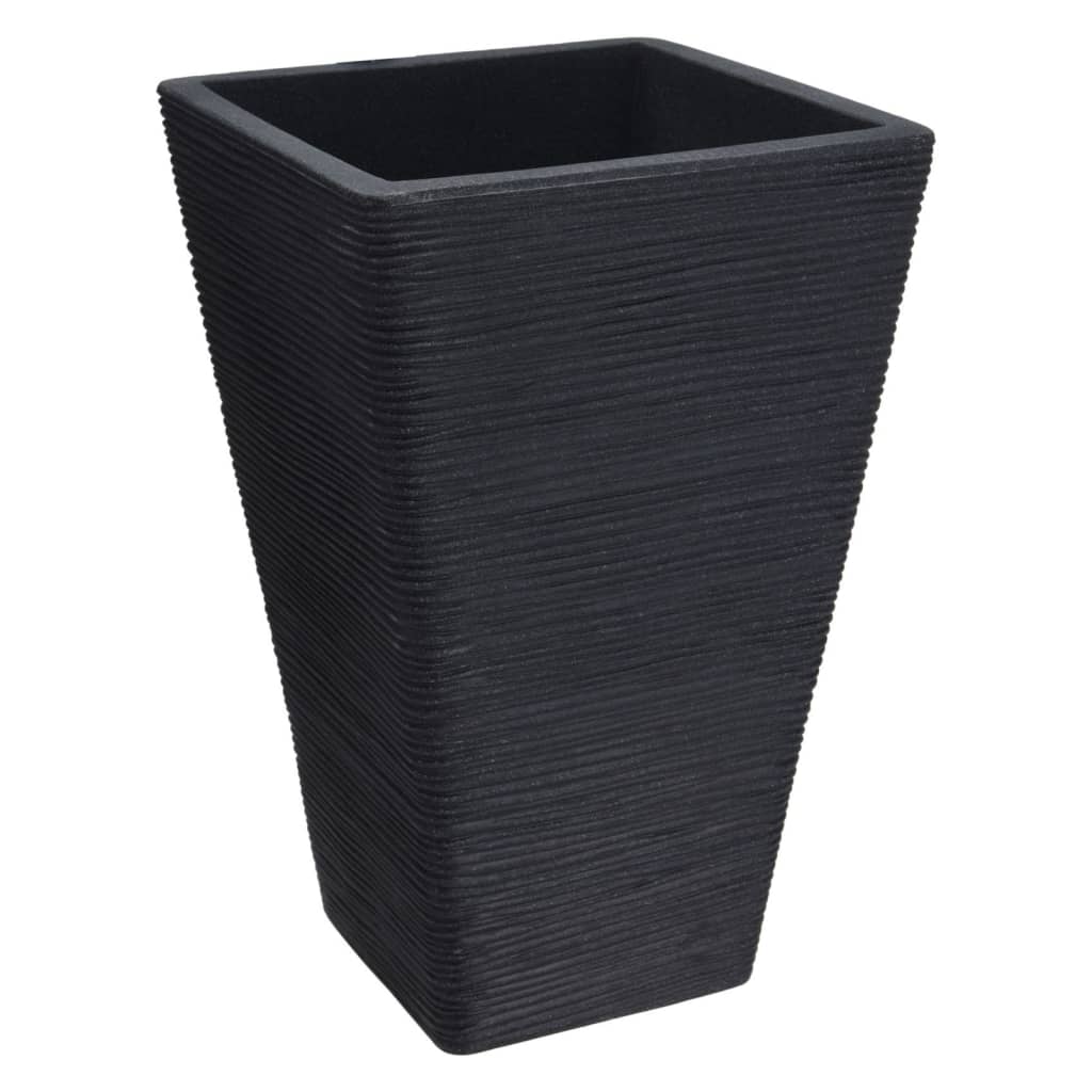 Prograrden Prograrden Flowerpot Rippen 55 cm Anthrazit -gelöscht