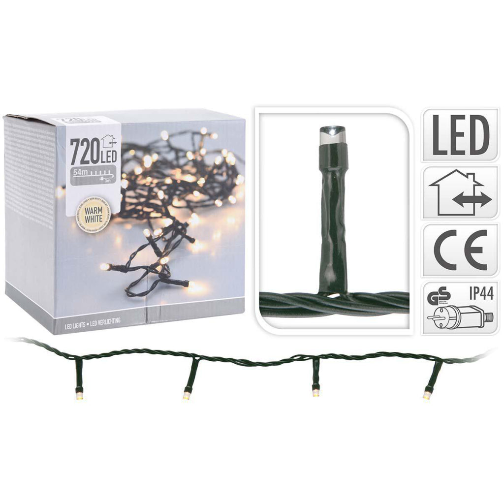 S.I.A. S.I.A. Weihnachtslichter 54m 720 LED Lights IP44