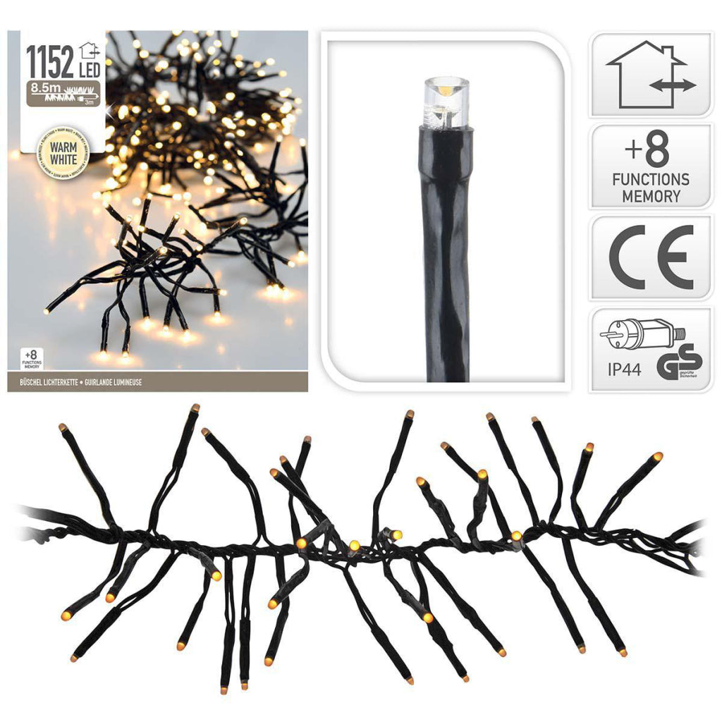S.I.A. S.I.A. Weihnachtsleuchten 8,5 m 1152 LED -Leuchten