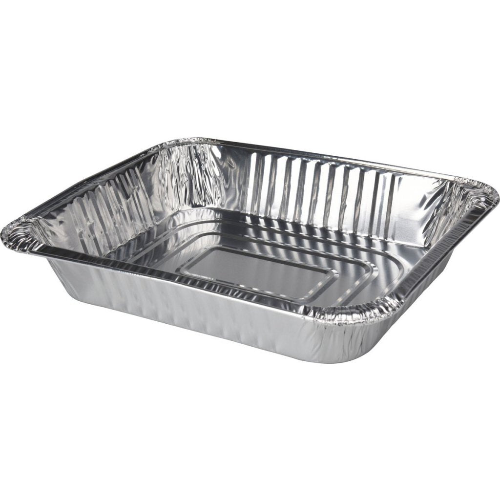 BBQ Aluminium Grillbox 32x26x6 cm 2 Stück