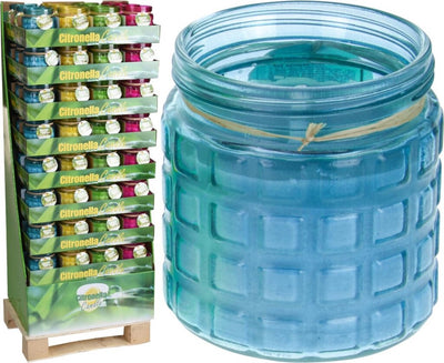 Home Styling Homestyle Citronella Kerze in Glastopfbrennern