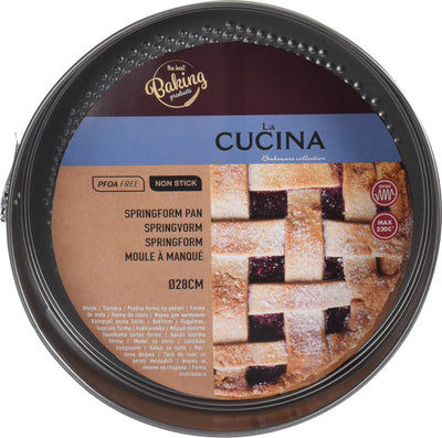 La Cucina Ringform 28 cm, Antihaftbeschichtung mit abnehmbarem Rand