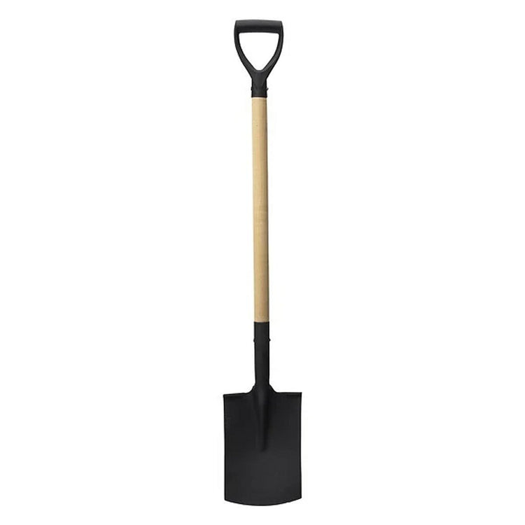 Profi-Gartenschaufel mit Holzstiel 115 cm, schwarzes Holz