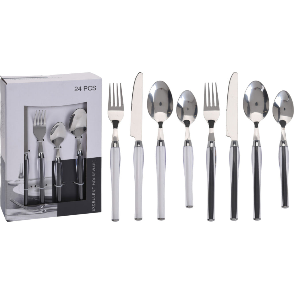 Ausgezeichnete Haushaltswaren-Besteckset 24-teiliger Assorti