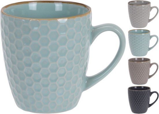 Andere Brands Cup -Keramik -Set von vier