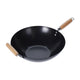 Excellent Houseware Wok aus Karbonstahl, ø35 cm, Holzgriff