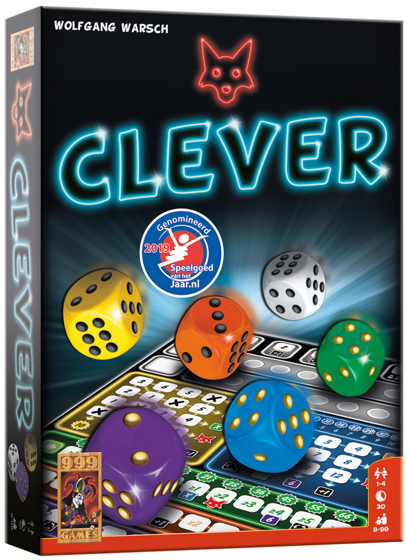 999Games Dobbelspel Clever (NL)