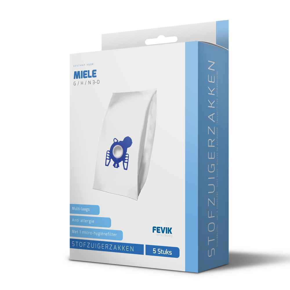 Fevik -Staubsauger -Taschen Miele G N 3d 5 Teile