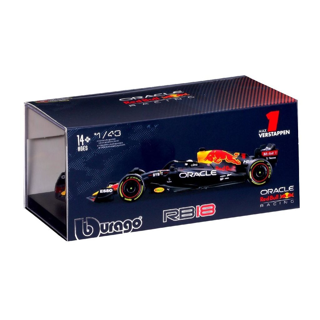 Bburago Bburago Red Bull Max Verstappen RB18 Formel 1 Saison 2022
