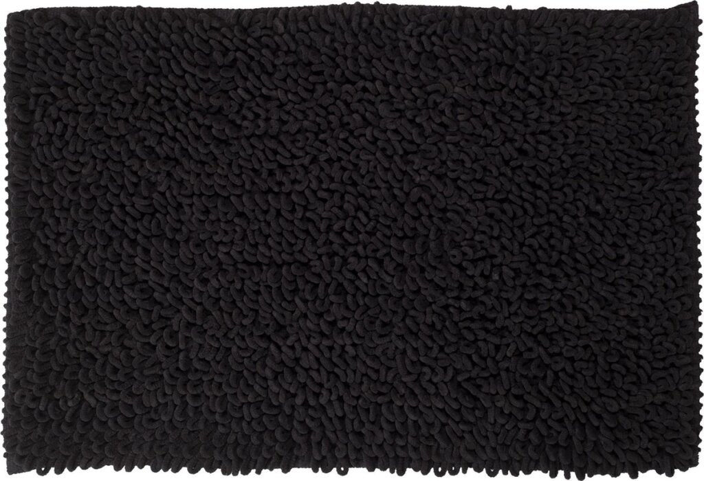 Dichtungsfäle Dichtungslederbademat 60 x 90 cm Mikrofaser -Anthrazit