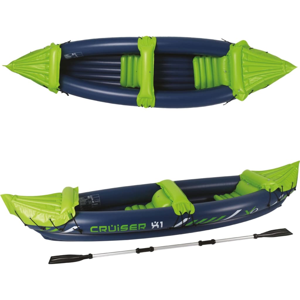 XQ Max XQ Max Kayak Cruiser X1 325x81x53 cm blau und grün